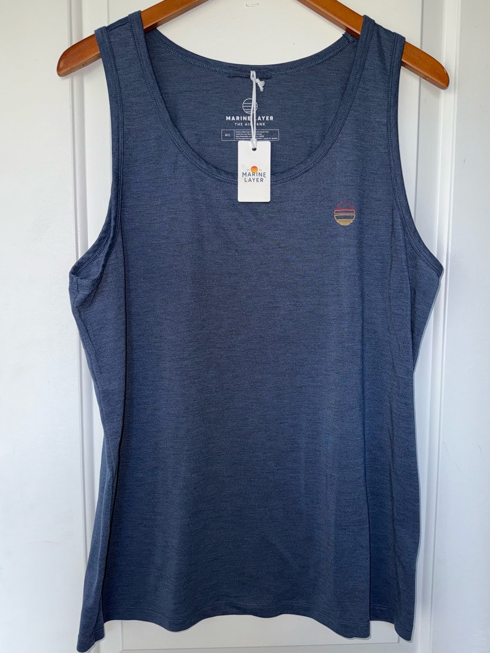 Marine Layer NWT Air Tank in Vintage Indigo - Size Marge (M/L) - Picture 3 of 7